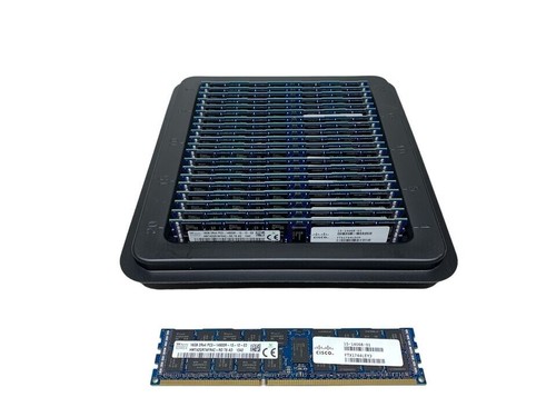 SK Hynix 16GB 2Rx4 PC3-14900R DDR3-1866MHz ECC RDIMM Server Memory Cisco Cert. - Picture 3 of 4