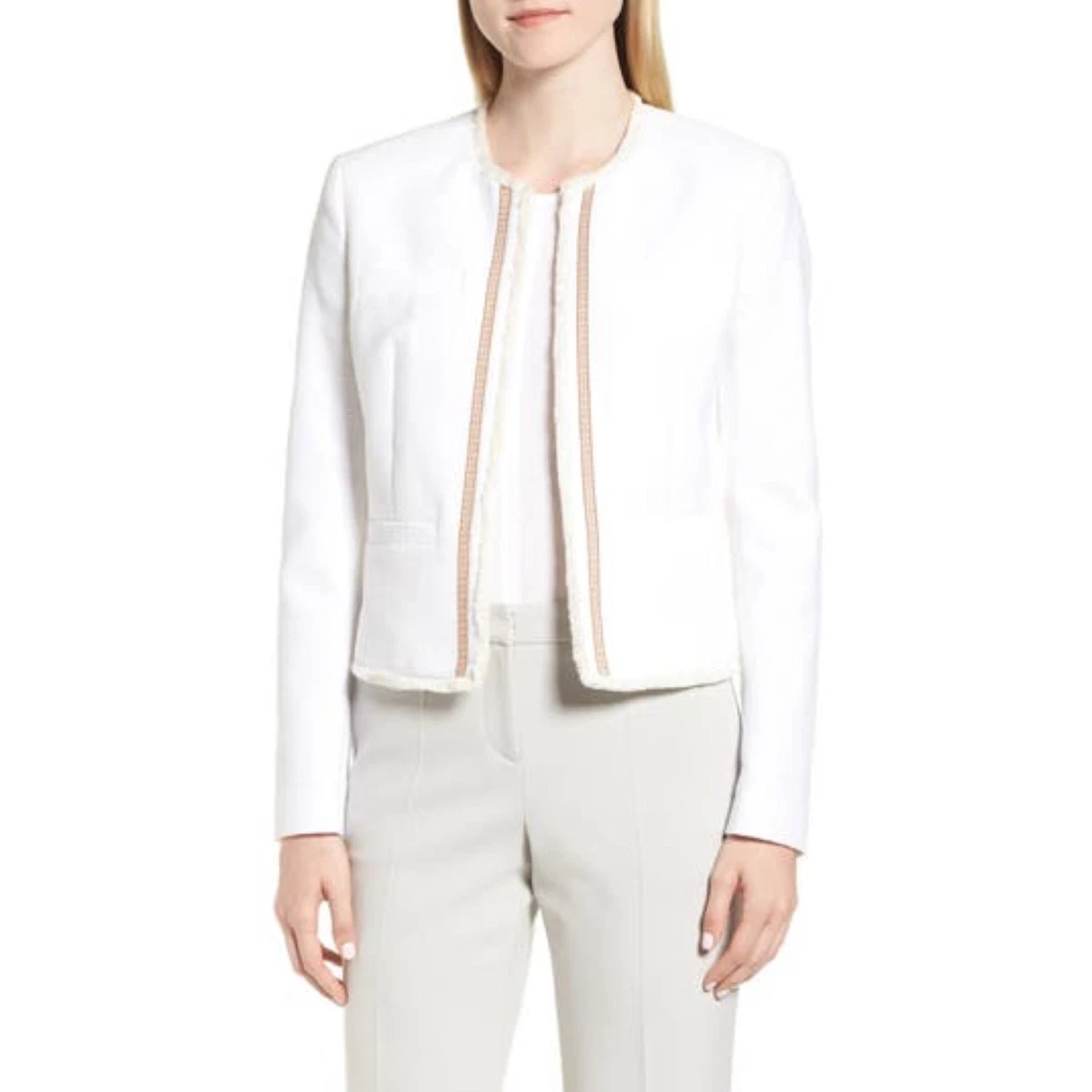 Hugo boss 2024 white blazer