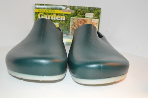 U PICK Garden SHOES Clogs Women MEN Green WATERPROOF Large or XL Wash INSOLE NEW - Picture 2 of 4