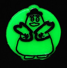 Vtg McDonalds 1970's Grimace Shamrock Shake Uncle O'Grimacey Happy Meal Toy Ring