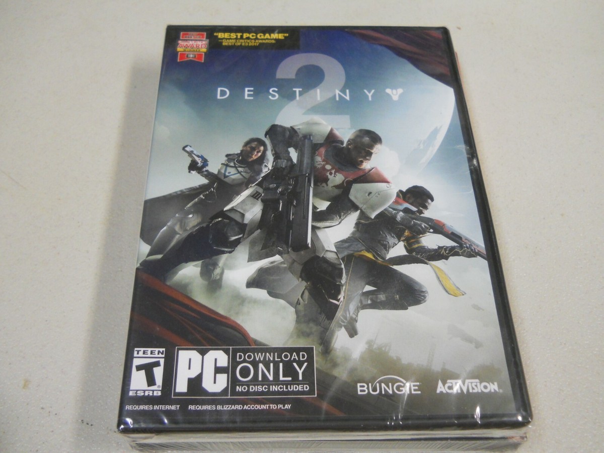 Destiny 2 (PC Game, 2017) Brand New Sealed