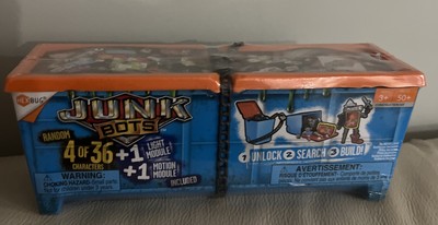 HexBug JUNKBOTS - Industrial Dumpster Assortment Kit 4 Bot Characters - Sealed