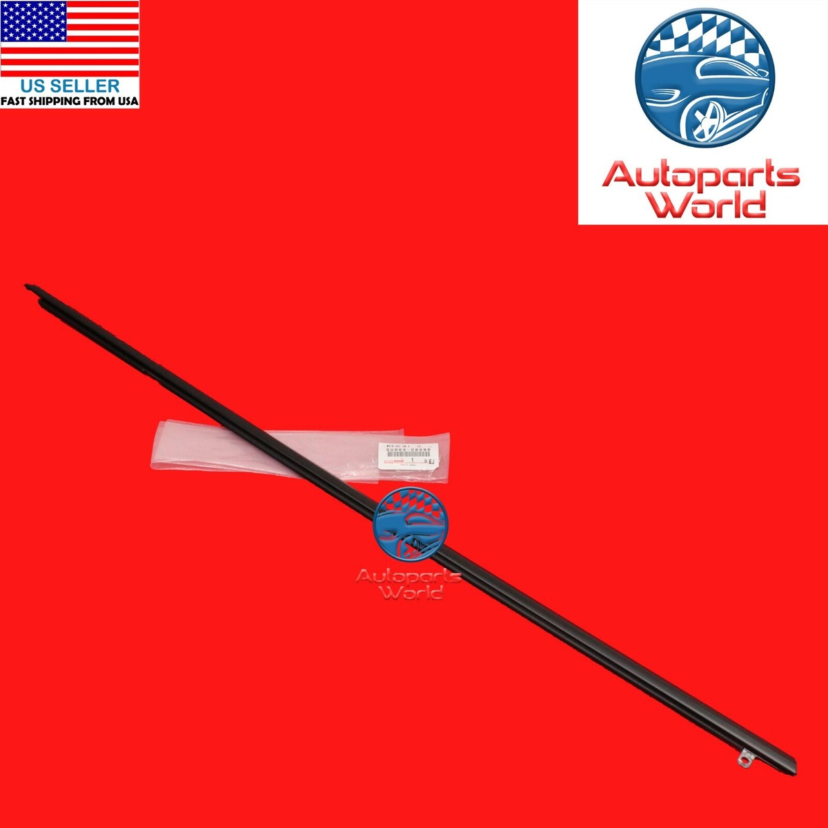 GENUINE OEM TOYOTA 86 FR-S BRZ LEFT DRIVER FRONT DOOR BELT MOLDING