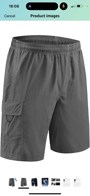 BALEAF Herren Mountainbike Shorts 3D gepolstert MTB Fahrradshorts