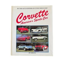 Corvette America’s Sports Car Jay Koblenz Illustrated 1st Hardcover DJ Vintage