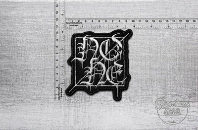 Neh\u00ebmah print patch raw black metal band
