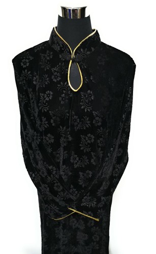 Femme Hiver Velours Robe Maxi Longue Brodé Abaya Robe De de Luxe Caftan - Photo 5 sur 12