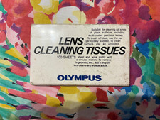 Vintage Olympus Lens Cleaning Paper Pack