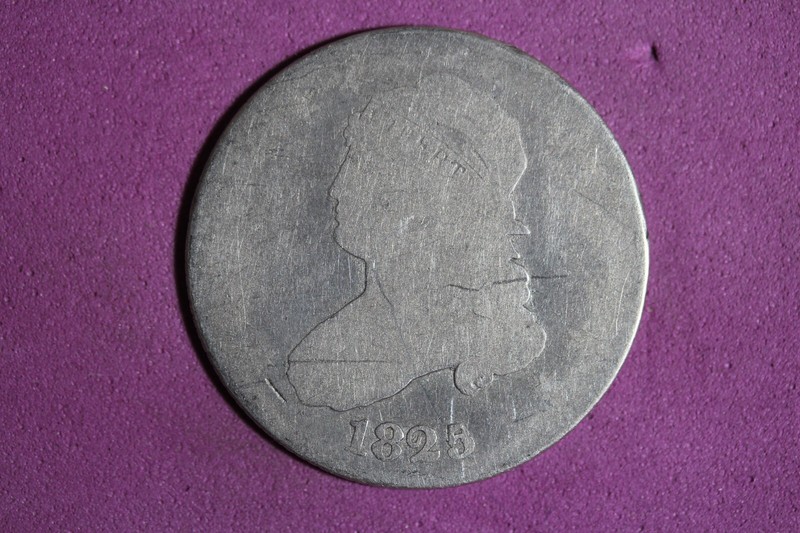 1825 Capped Bust Quarter #P17937