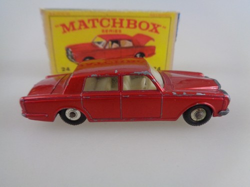 Lesney Matchbox Series 24 Rolls Royce Silver Shadow mit Repro Box (7876) - Bild 3 von 8