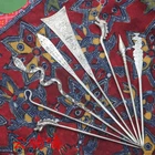Classical Hair accessories tribal retro pure handmade Miao silver hairpin 1piece