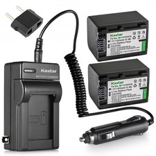 Kastar Battery Charger For Sony NP-FV100 NP-FV70 FV50 FV30 HDR-CX6 CX130 HC9E