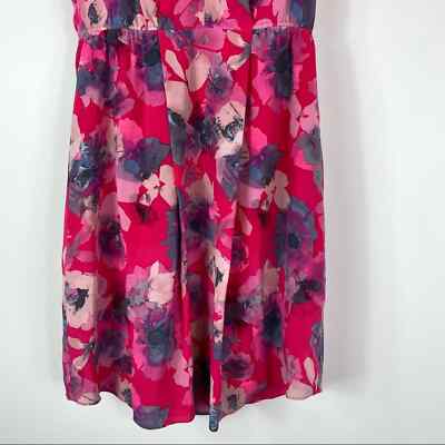 strapless open back dress Rebecca Maxi Dress in Pink Floral  Lace & Beads