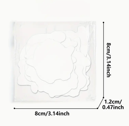 Paquete de 80 pegatinas de dibujos animados divertidas y lindas - calcomanías de PVC reutilizables para monopatines - Imagen 7 de 8