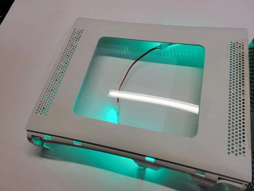 Custom Made Xbox 360 Fat Phat Case Mod Kit Schale Gehäuse mit LED Kit - Bild 6 von 18