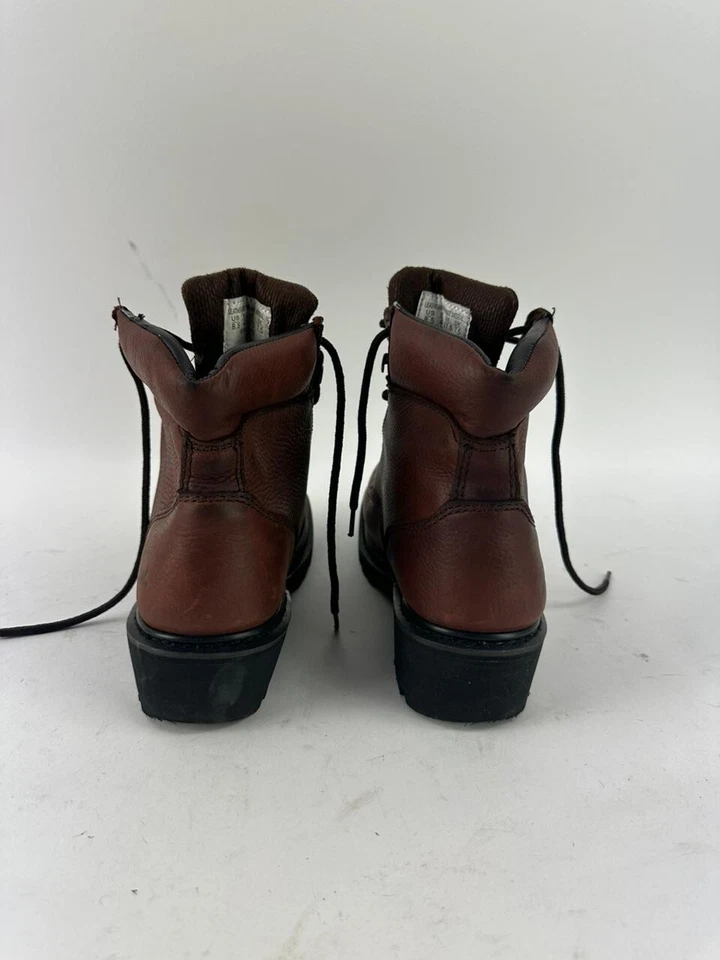 Botas de ingeniero DieHard Oregon 84312 de cuero marrón con cordones talla 8,5 Foto 2 de 4