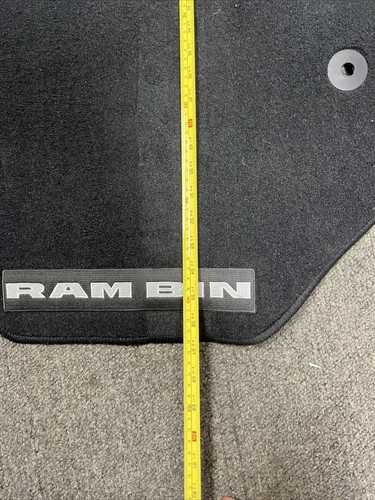 2019-2023 Ram 1500 Big Front + Rear Floor Mat Kit 6BR241X7AC / O7 - Picture 11 of 14