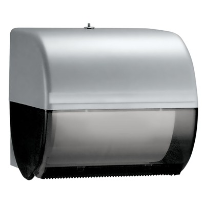   Omni Roll Hard Roll Towel Dispenser (09746), Black, for 1.5'' Core Roll Towe...