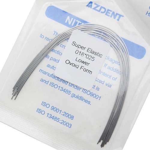 Dental Orthodontic Arch Wire Wires Oval Form Stainless Steel Round/Rectangular - Photo 171/208