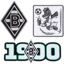 Aufnäher Borussia Mönchengladbach Raute od. Jünter Patch Aufbügler VfL BMG 1900 