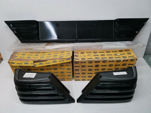 Mercedes W124 Hella Taillights Set New heckblende black Schwarz magic design - Imagen 3 de 9