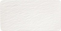 Villeroy & Boch Manufacture Rock Blanc Servierplatte Rechteckig 35X18Cm
