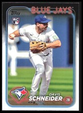 2024 Topps Series I Davis Schneider #189 Toronto Blue Jays 5R