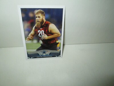 TRAVIS FREDERICK 2013 TOPPS CARD #249 Rookie Rc DALLAS