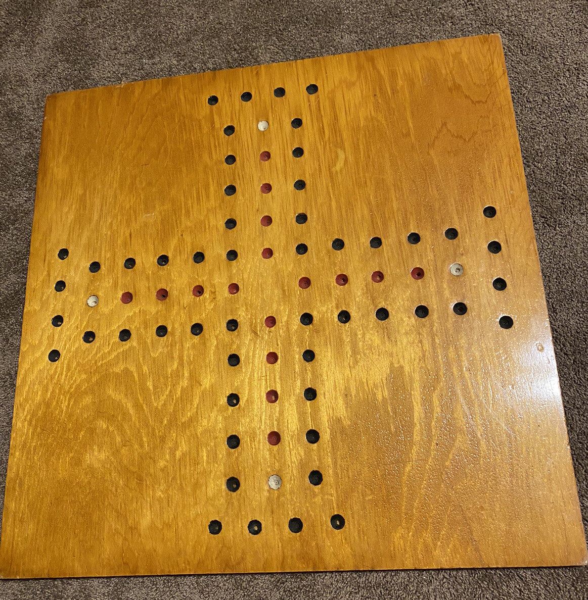 Vintage Wahoo Game Board Aggravation 4 player 28” X 28” Large Giant | eBay
