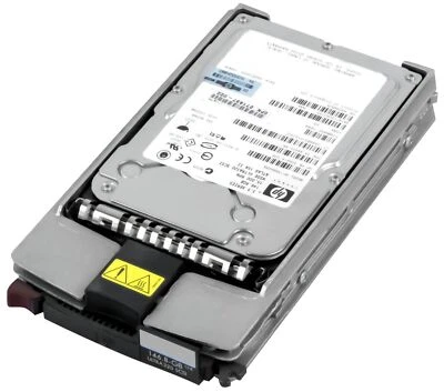 FESTPLATTE HP BF1468A4BB 356914-009 147GB 15000U/min 8MB SCSI 80-pin U320 3.5" - Bild 1 von 3