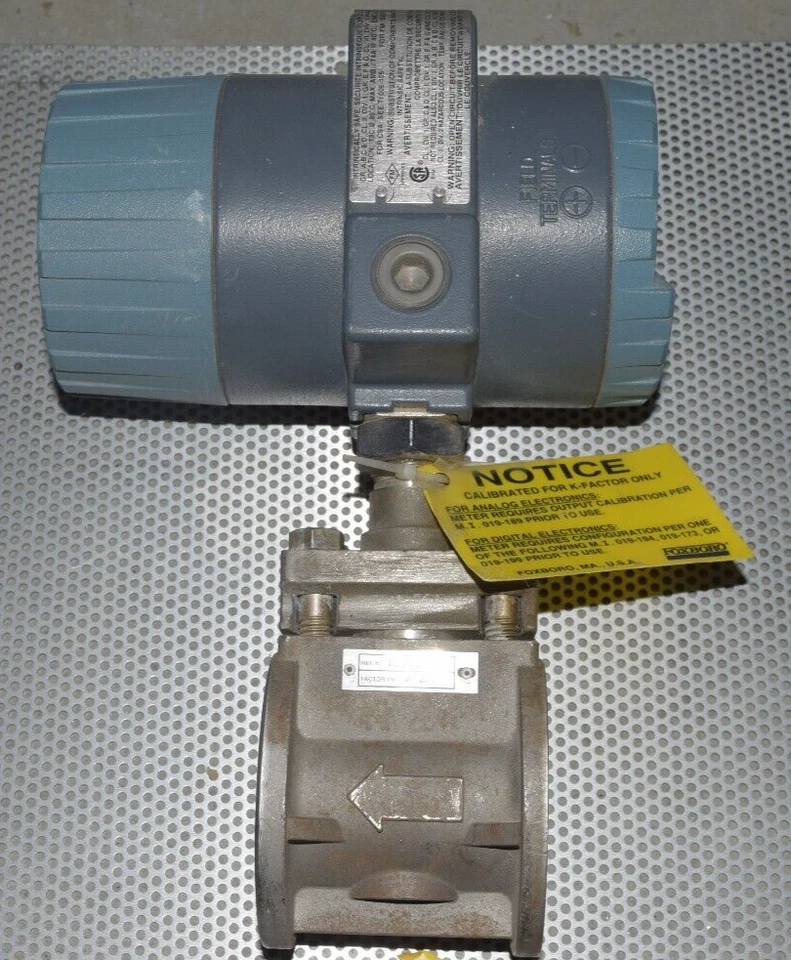 FOXBORO FLOW METER83 W-D1HS1SSTJA 12.5-42Vdc 150 PSI 400° F #900070-AL5 - Image 3 of 4