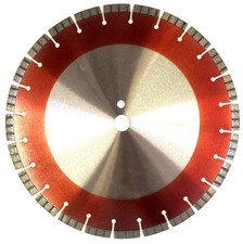 14" Patterned Diamond Saw Blade [SUPREME GRADE] Concrete / Masonry / Stone