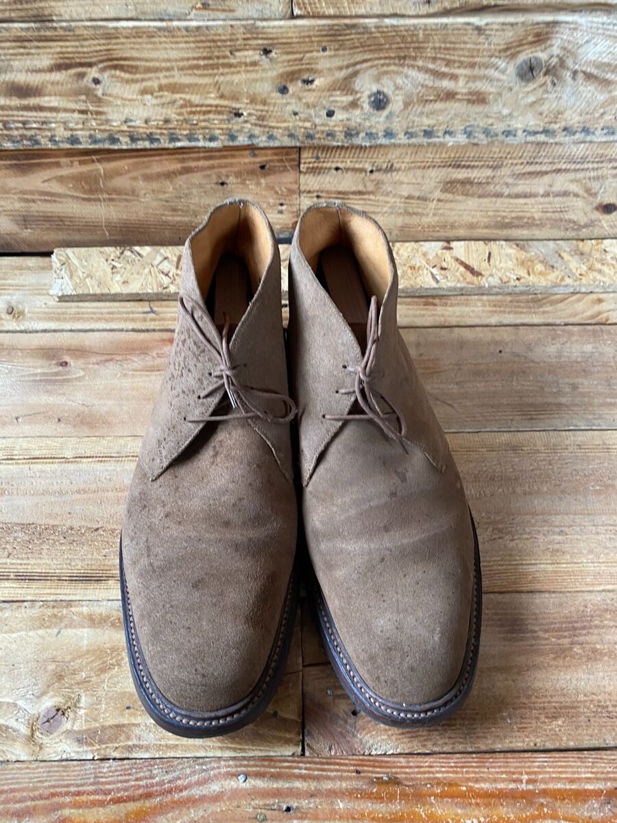 Crockett and jones Chiltern brown suede chukka boots uk 12E Crockett and jones Chiltern brown suede chukka boots uk 12E