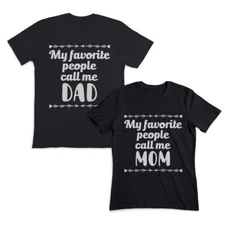 Couples Matching Outfits My Favorite People Call Me Dad My Favorite People Mom