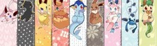 Pokemon anime mew chikorita moon pok mon eevee hare Pad Gaming Mat Desk