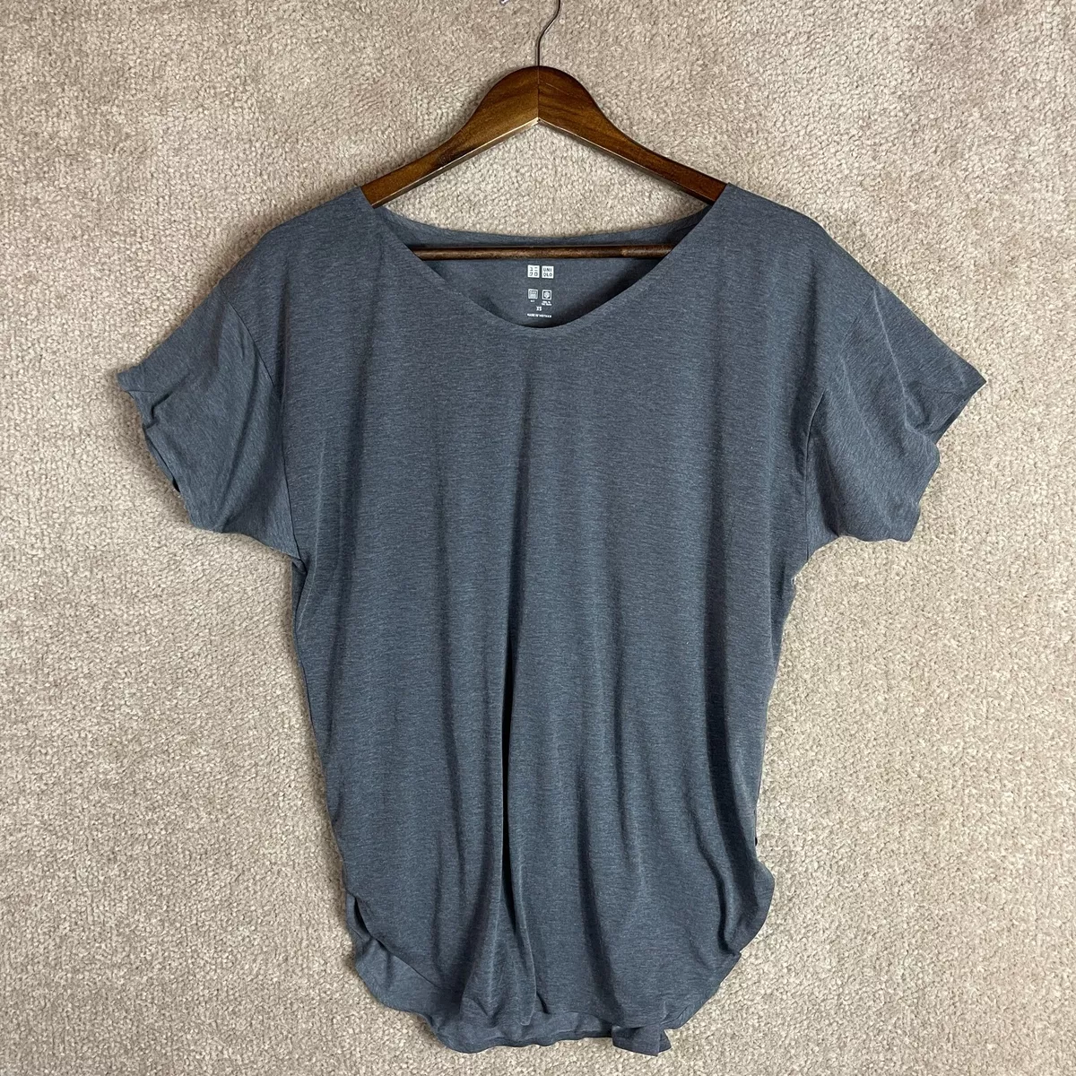 Airism hotsell short sleeve