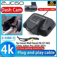 4K DVR Dash Cam Camera for Great Wall Haval H6 GT H6S Chitu Jolion Pro 2020-2025