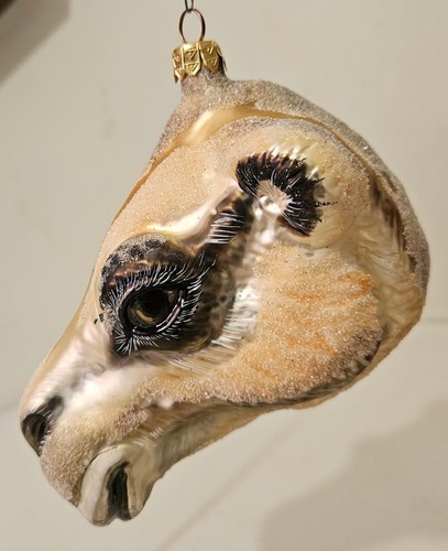 Polish Slavic Treasures Blown Glass Camel Ornament in Original Box - Picture 3 of 10
