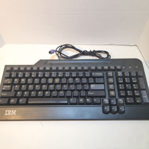 Vintage IBM SK-8811 Qwerty Tastatur PS/2 kabelgebunden - Bild 1 von 7