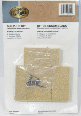 Hampton Bay Fine Laminate Countertops Build-Up Blocks Kit