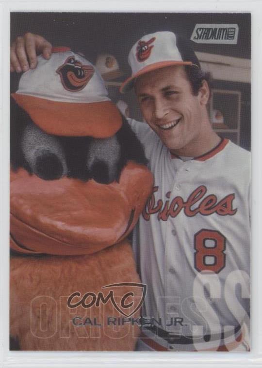 2018 Topps Stadium Club SP Photo Variation Cal Ripken Jr #100.2 HOF