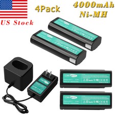 4000mAh 6V Battery /Charger For Paslode 900600 902200 404717 IM50 IM65 B20544E