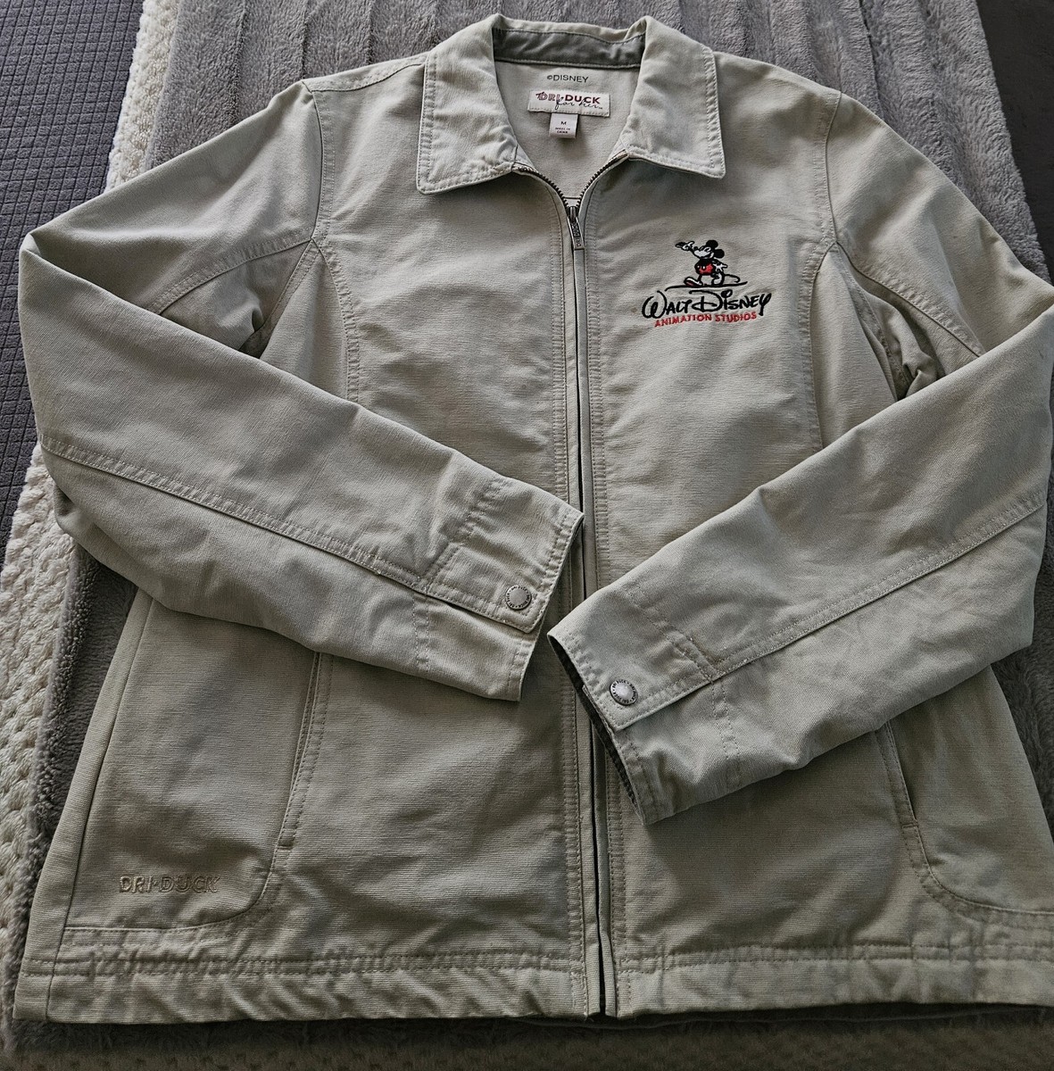USA製 80s ディズニーランド スタッフ work jacket レア L USA製 80s ディズニーランド スタッフ work jacket レア L ア