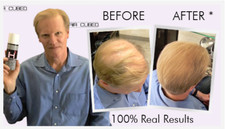 HairCubed Hair Building Fiber Hair - Organic/WProof Blond