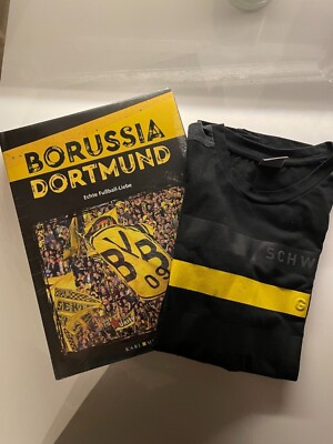BVB Buch und Original BVB T-Shirt (Puma, Größe M) 