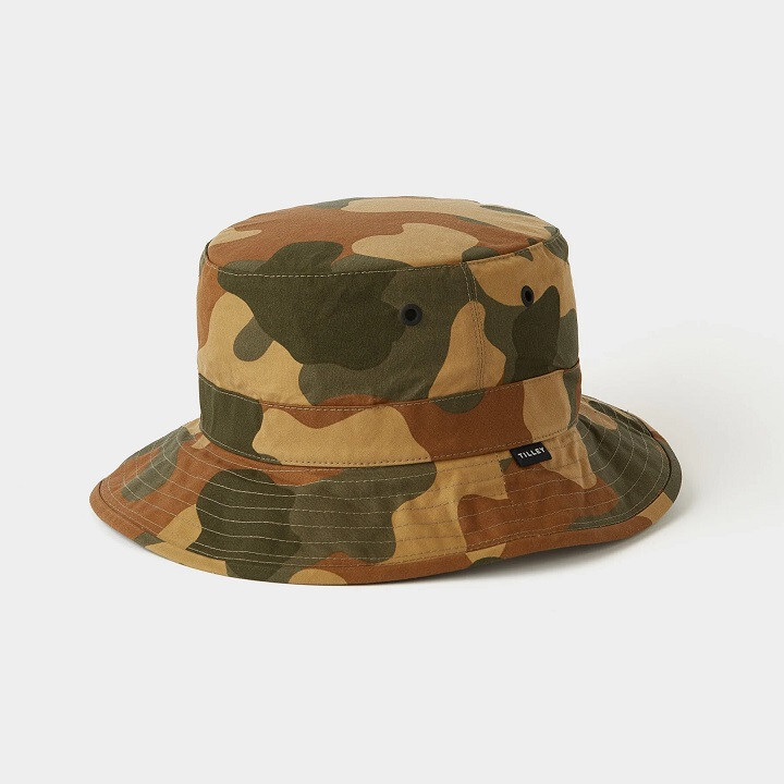 Tilley Waxed Camo Bucket Hat