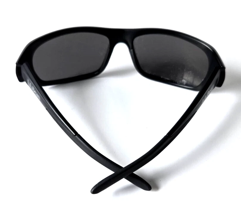 L.L.BEAN POCKETWATER 5135-70 BLACK NEW AUTHENTIC UNISEX FULL RIM SUNGLASSE LARGE - Imagem 4 de 4