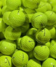 48 Taylormade TP5 yellow golf balls Mint 5/4A+ Free Shipping