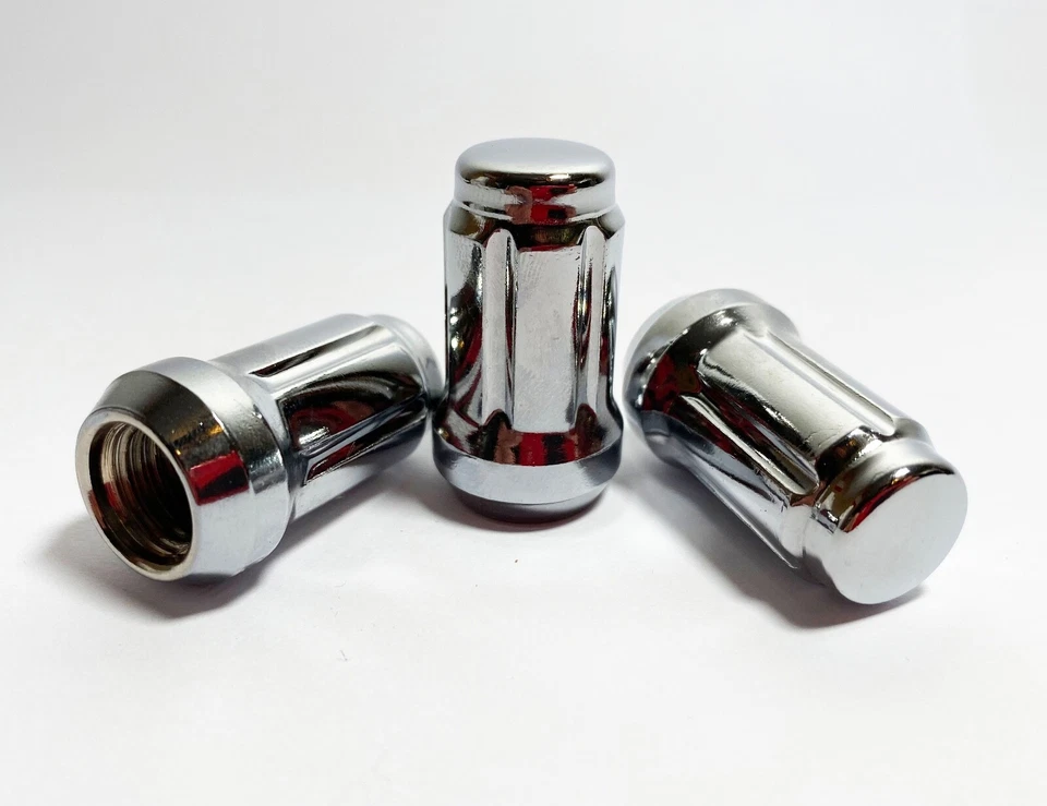 FIT SUZUKI KIZASHI GRAND VITARA XL7 SPLINE TUNER ACORN LUG NUT 12x1.25 CHROME 20 - Image 3 of 4