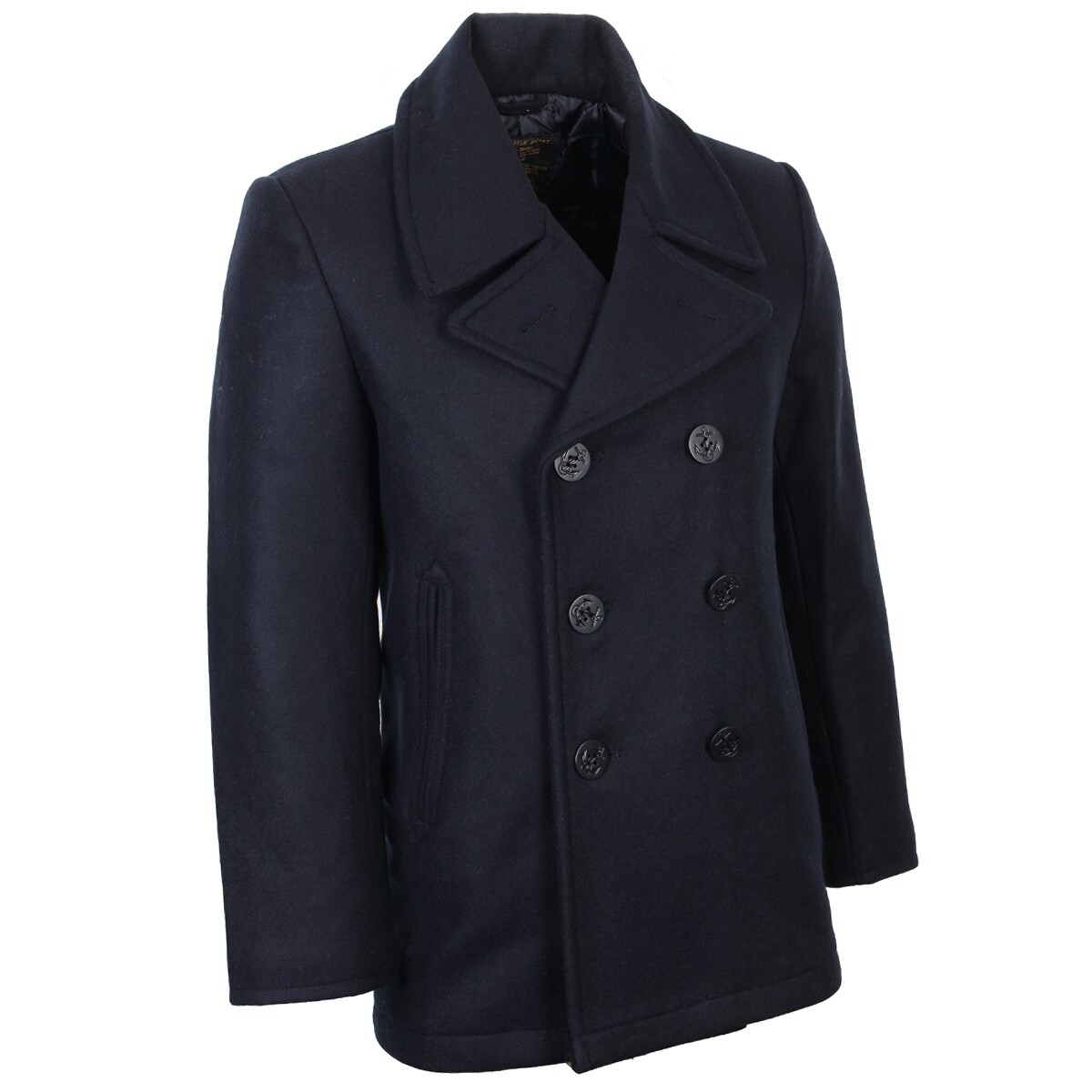 アナトミカ Us Navy Long Pea Coat anatomica | pea coat long navy – stuf|f-official